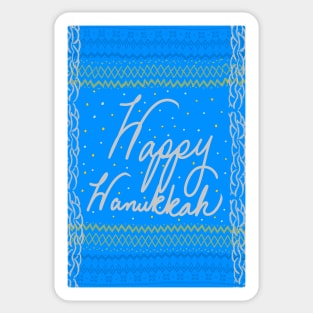 Happy Hanukkah Sticker